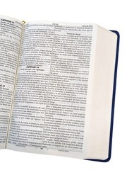 Escrituras Sefer Davar Biblia Edición Español Piel Azul Salmos Español Y Hebreo