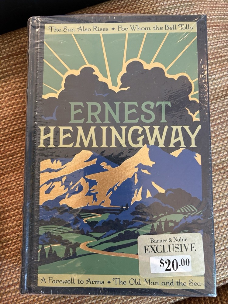 Ernest Hemingway : Four Novels Collector Ed: Barnes & Noble (Hardcover : Sealed)