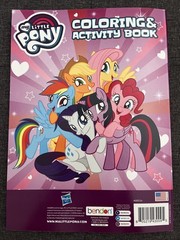 My Little Pony Jumbo Coloring & Activity Book Puzzles Games & Coloring Pages
