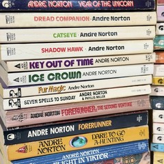 Lot of 60+ Andre Norton science fiction & fantasy Vtg paperbacks Sci-fi Ace SFF