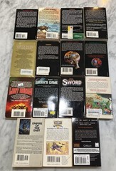 Vintage Science Fiction Paperbacks Lot 15 70’s-2000s Weber Niven Saberhagen Misc