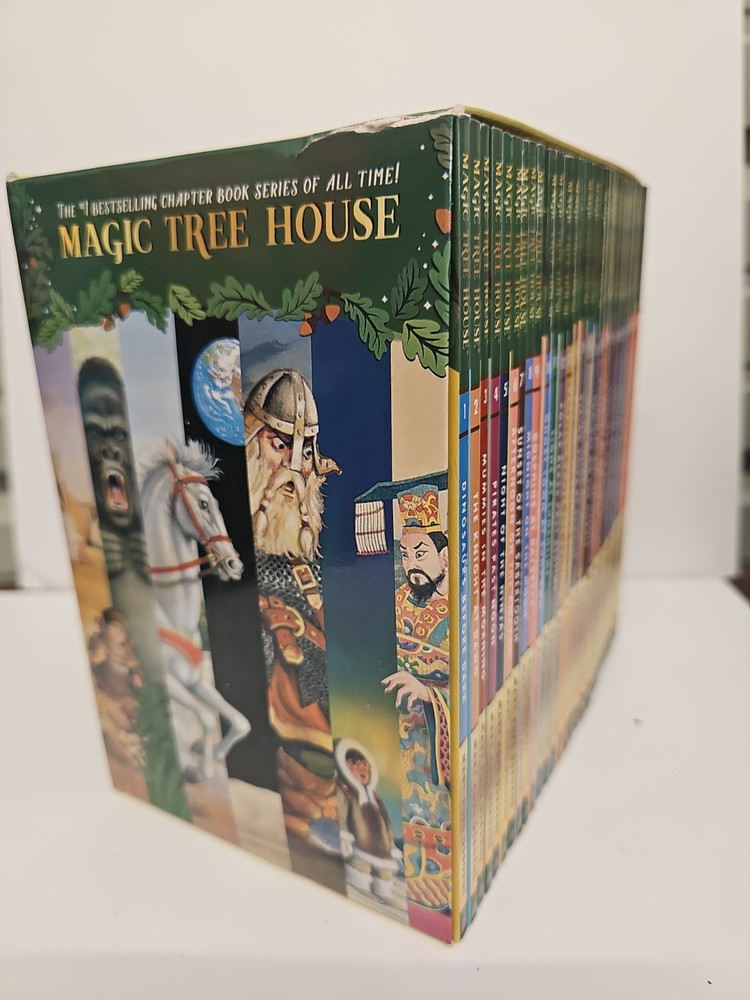 THE MAGIC TREE HOUSE Library: Books 1-28 (978-0375-84991-6) PB Box Set Complete