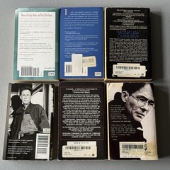 6 William Gibson book lot PB Cyberpunk Neuromancer, Count Zero, Idoru, Mona Lisa