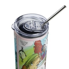 W.I.T.C.H Tumbler 20 oz Will Irma Taranee Cornelia Graphic Novel Premium Quality