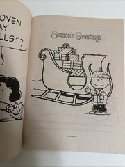 Peanuts Holiday Fun Coloring & Activity Book Snoopy Charlie Brown 30 pages 2003
