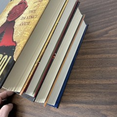 Dan Brown Lot of 4 (of 6) Robert Langdon Series (See Photos for Titles)