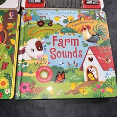 4 Kids Interactive & Sound Books Usborne Tiger Tales Farm Pets Trucks Dinos