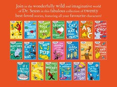 Dr Seuss 20 Book Box Set Hardback Kids Ages 3-7 Classic Collection Gift