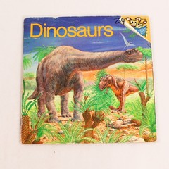 Lot of 2 Children’s Easy Reader Books: Animal Cousins & Dinosaurs