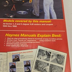 Jaguar XJ6 1968 thru 1986: Series 1, 2 & 3 Haynes Manuals by Haynes, John 49010