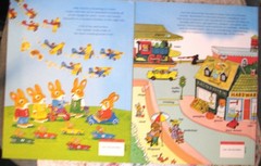 * 2 Richard Scarry’s BEST WORD & COUNTING BOOKS kids learning material paperback