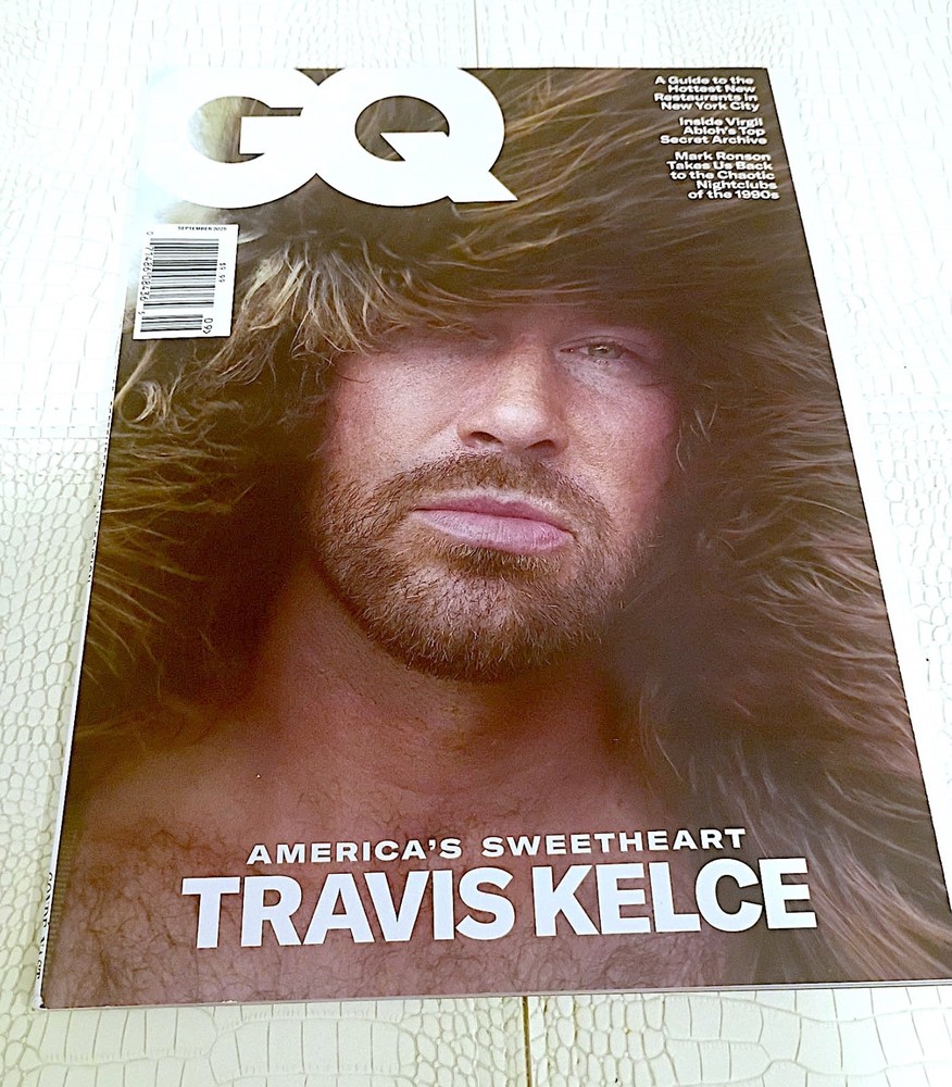 Brand New GQ MAGAZINE US SEPTEMBER 2025 | TRAVIS KELCE | COVER 1