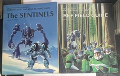 Robotech II The Sentinels RPG + REF Field Guide Palladium Books 1988 1990 Print