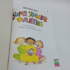 American Girl Have A Birthday Bash Blast! 3 Books Set+Super Slumber Parties Book