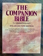 THE COMPANION BIBLE KJV Enlarged Type Edition Kregel Hardcover Bullinger NEW