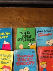 Peanuts Charlie Brown Book Lot of 19 Vintage 1950s 60s 70s Charles Schulz Snoopy