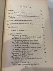 Thirty Psalmists by Fleming James Book 1938 Yellow Pages 260 Pgs -Free Shipping