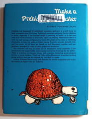 MAKE A PREHISTORIC MONSTER BY AUDREY VINCENTE DEAN 1977 HARDCOVER
