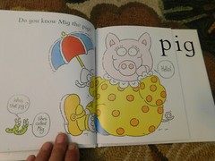 Vtg Lot MIG THE PIG & ZUG THE BUG Flip the page Rhyme & LEARN TO Read Books FUN