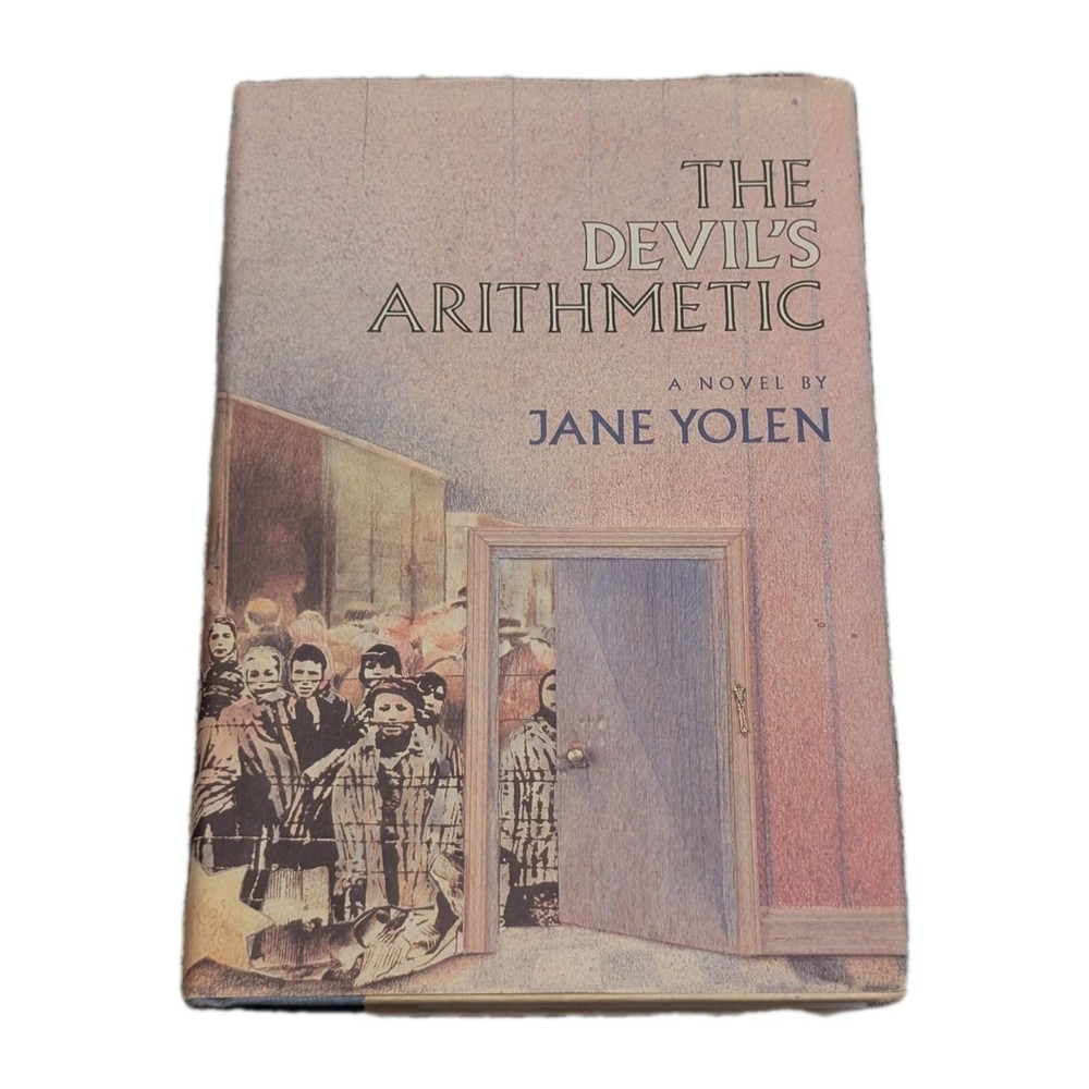 Vintage SIGNED The Devil’s Arthmetric by Jane Yolen Hardback Book Excellent Cond