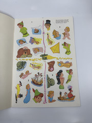 VTG Disney Peter Pan Sticker Fun Album – NEW 1989