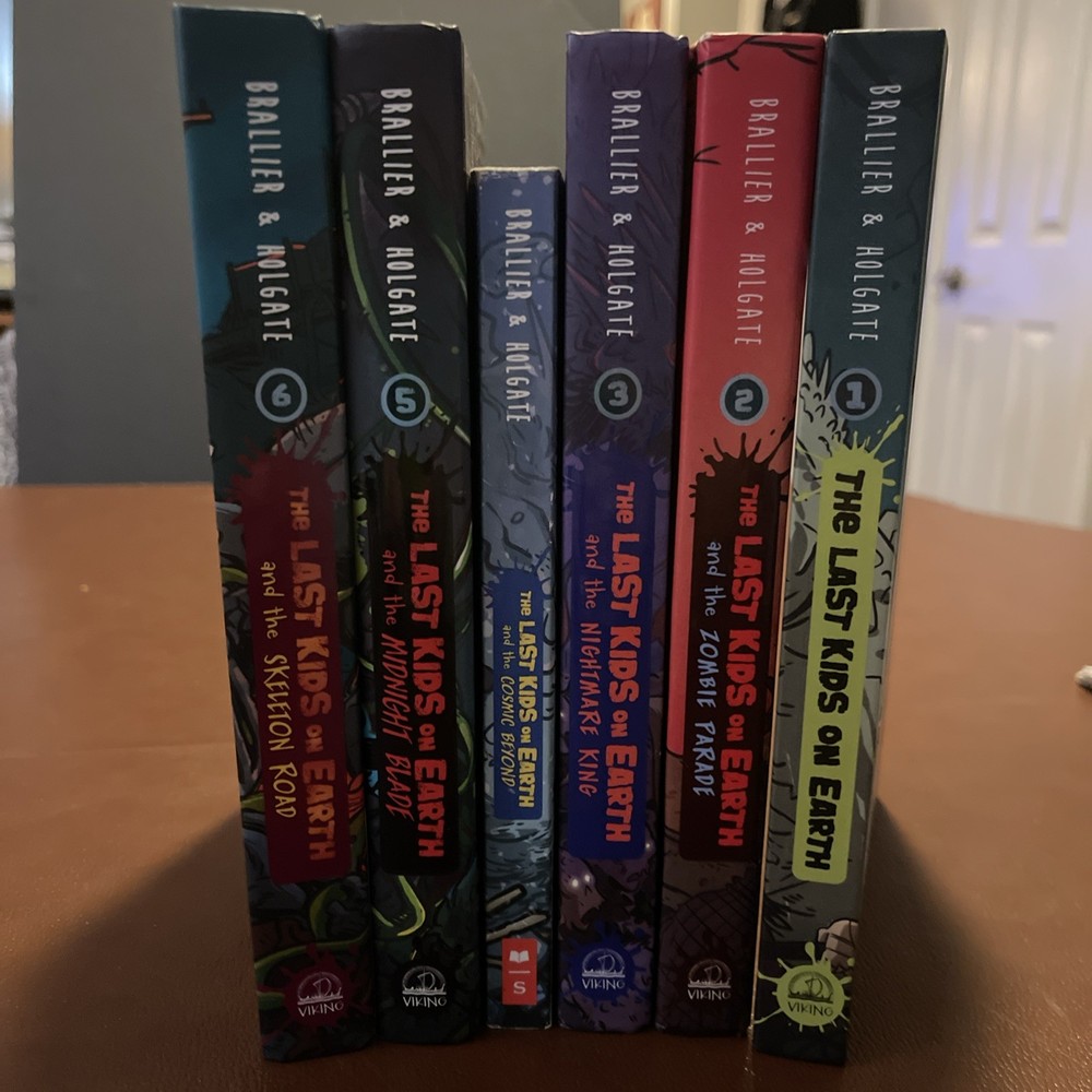 THE LAST KIDS ON EARTH Series, 1-6, Hardcover NETFLIX Original (book 4 paper )