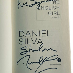 SIGNED – The English Girl by DANIEL SILVA 1st Edition (2013) HC