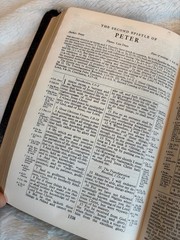 1967 NEW SCOFIELD REFERENCE BIBLE/Black Morocco Leather