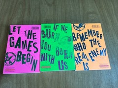 Hunger Games Trilogy: Propaganda Edition 3 Book Box Set Very Good Condition
