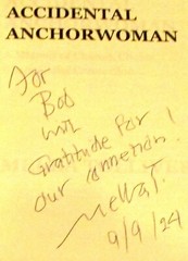 2024 Accidental Anchorwoman by Melba Tolliver SIGNED Softcover Book 276 Pages