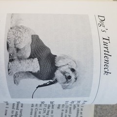 Latge Print Needlecraft Book Mildred Graves Ryan 51 Projects Knit Crochet Needle