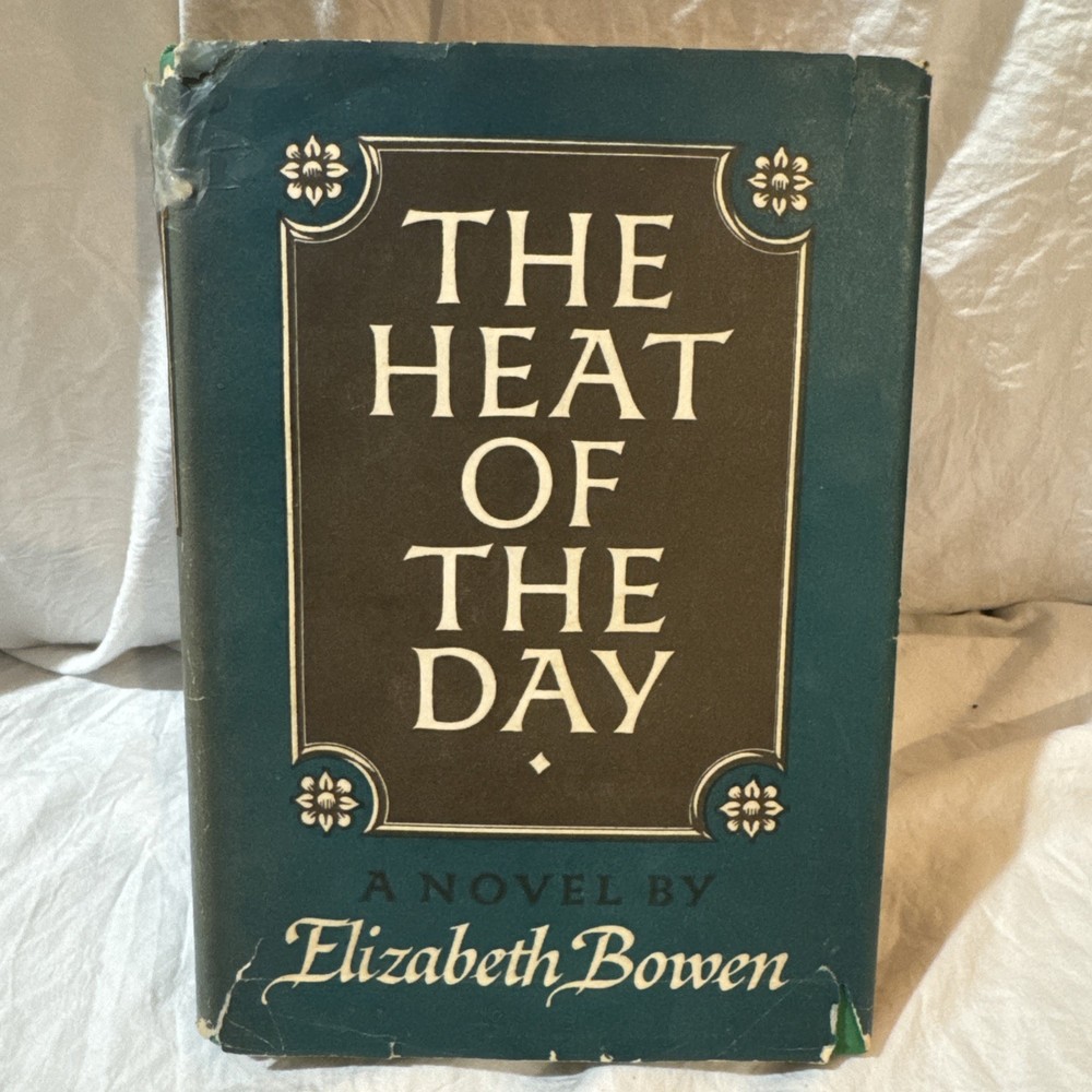THE HEAT OF THE DAY. Vintage 1949 HC w/ DJ. Elizabeth Bowen. Book Club Edition.