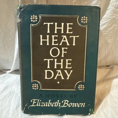 THE HEAT OF THE DAY. Vintage 1949 HC w/ DJ. Elizabeth Bowen. Book Club Edition.