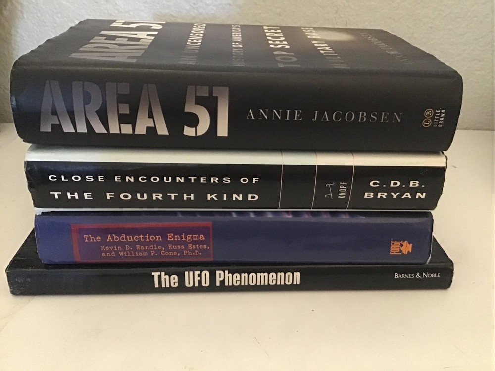 Lot 4 HC Abduction Enigma, Area 51, UFO Phenomenon, Close Encounters Fourth