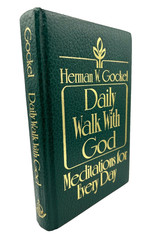 Daily Walk With God: Meditations For Every Day By Herman W. Gockel 1982 VG