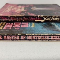 Vintage Gothic Romance Paperback Lot (2) Dell & Ace Star 1950s–70s VERY POOR