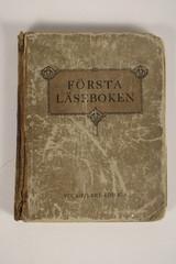 Första läseboken for Skolan Och Hemmey ac Hulda Magnusdon, A.B. 1912 Antique
