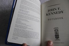 John F. Kennedy Notebook 2017 First Edition NEW with damage 4 1/4″ x 6 1/4″