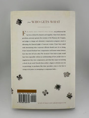 Who Gets What by Kenneth R. Feinberg Hardcover 2012 First Edition