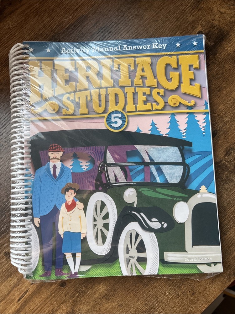 BJU Press Heritage Studies 5 Student Activity Manual Answer Key, 4th Edition…