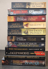SIMON SCARROW 11 BOOK MIXED LOT ORDER OF EAGLES PLUS MORE 1 HC 10 TPB HEADLINE