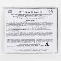 POWER & SUCCESS Motivational Self Hypnosis CD Dick Sutphen Guided Imagery and