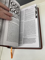 Teen Life Application Study Bible NLT (Leather / Fine Binding) Open Box