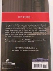 Kate Brian Privilege Series 4 of the YA Novels Paperback Cruel Love Perfect Mist