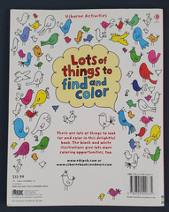 Lots of Things to Find and Color Fiona Watt Trade Paperback Usborne Activities