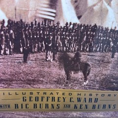 The Civil War Illustrated History Geoffrey C. Ward Ken Burns 1st Edition 1990 HC