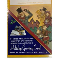 A Christmas Carol New Pop-Up Book Illustrated 14 Pages Card Stocking Stuffer