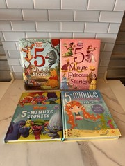 5 Minute Stories Storybook Lot Of 4