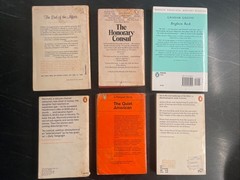 6 Book Lot GRAHAM GREENE – See Full Title List – Poor/acceptable – Reader Copies
