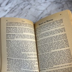 Official Rules Of Card Games 56th Edition Paperback Poker Bridge 1968 Vintage